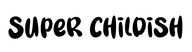 Super Childish  Frei Schriftart Herunterladen