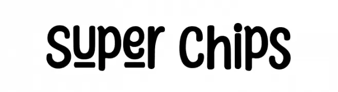 Super Chips  Frei Schriftart Herunterladen