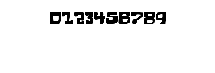 Super Chunk Regular Font OTHER CHARS