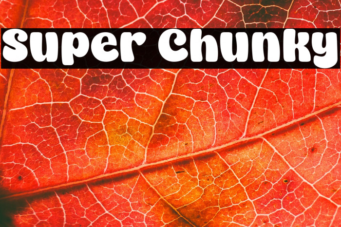 Super Chunky Example 2