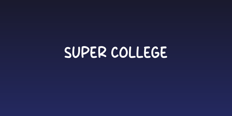 Super College Social Header