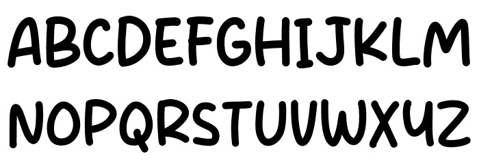 Super College Font LOWERCASE