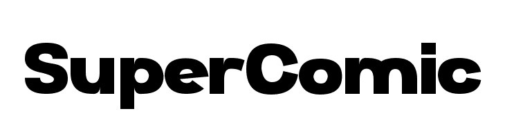 Super Comic Font