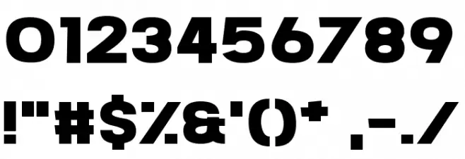 Super Comic Font OTHER CHARS