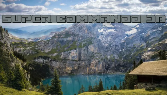 Super Commando 3D Example 2