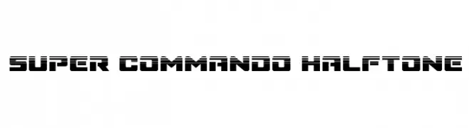 Super Commando Halftone  Descarca Fonturi Gratis