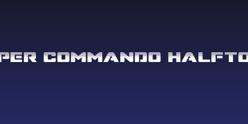 Super Commando Halftone Social Header