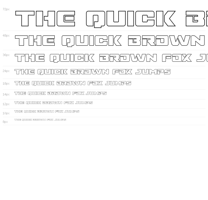 Super Commando Outline Waterfall