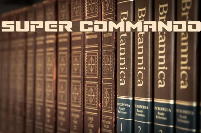 Super Commando Example 1