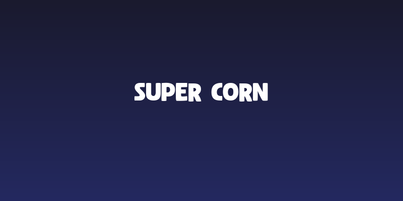 Super Corn Social Header