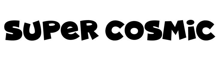Super Cosmic  Descarca Fonturi Gratis