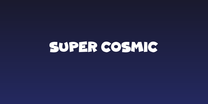 Super Cosmic Social Header