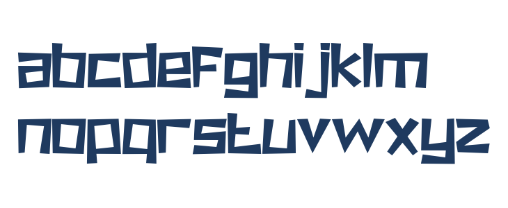 Super Crash Regular Lowercase