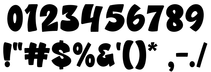 Super Crown Font OTHER CHARS
