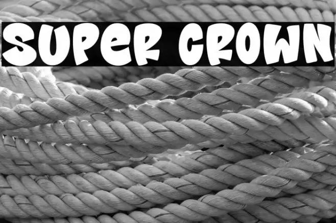 Super Crown Caratteri examples