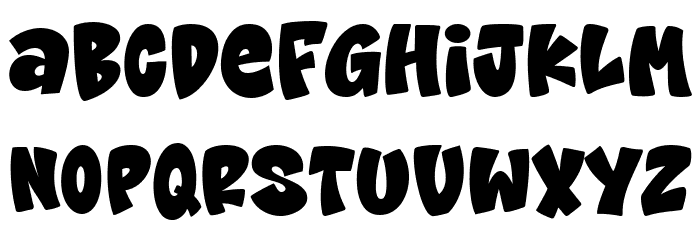 Super Crown Font LOWERCASE