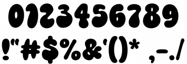 Super Crumble Font OTHER CHARS