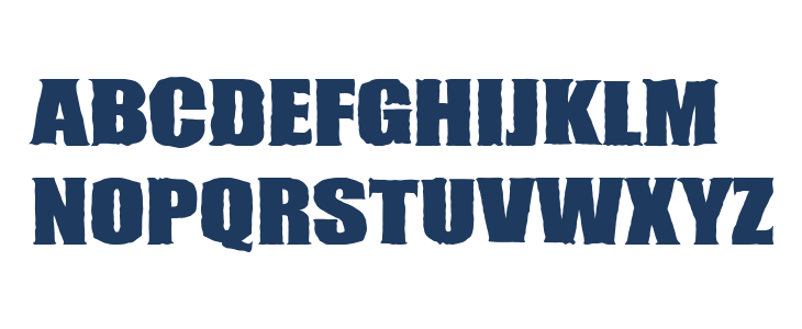 Super Cursed Uppercase