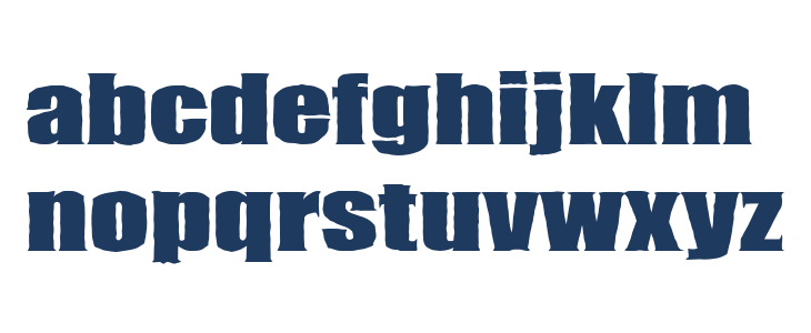 Super Cursed Lowercase