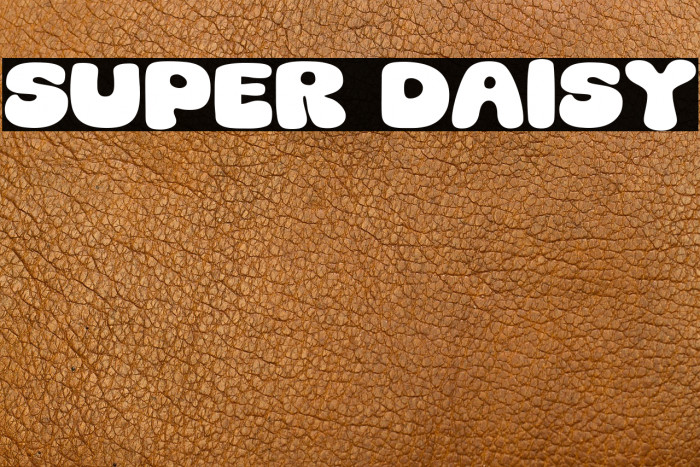 Super Daisy Example 3
