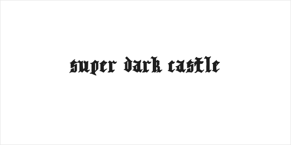 Super Dark Castle Logo