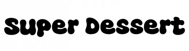 Super Dessert  Fuentes Gratis Descargar