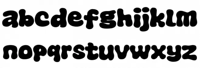 Super Dessert फ़ॉन्ट लोअरकेस