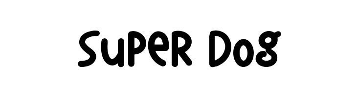 Super Dog  font caratteri gratis