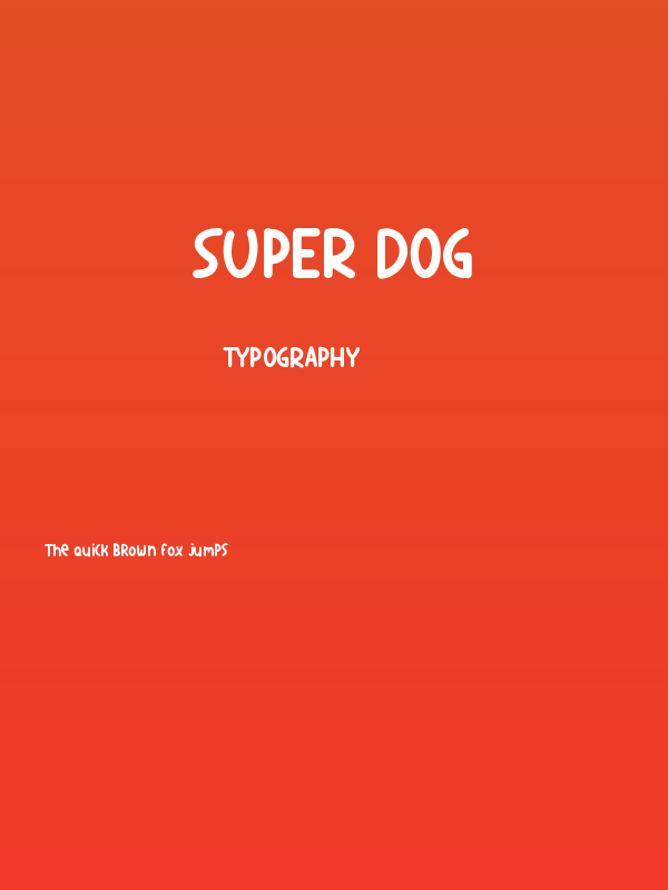 Super Dog Poster