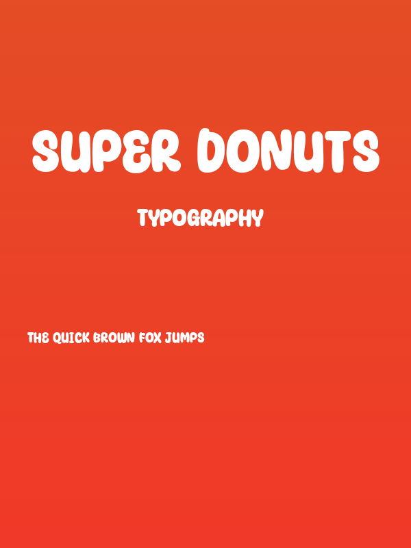 Super Donuts Poster