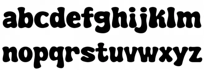 Super Dream फ़ॉन्ट लोअरकेस