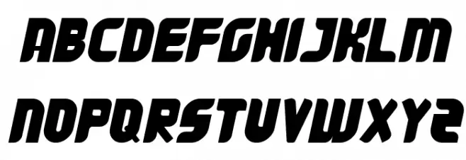 Super Dust Italic Schriftart Groß