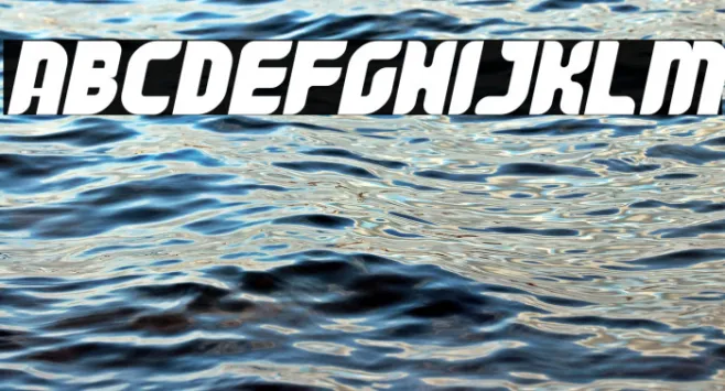 Super Dust Italic Example 2