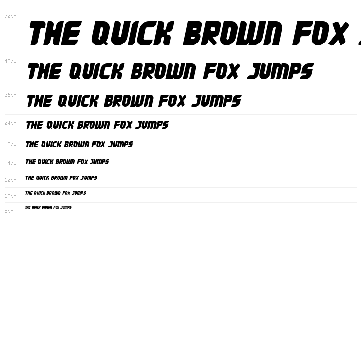 Super Dust Italic Waterfall