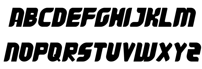 Super Dust Italic Font LOWERCASE