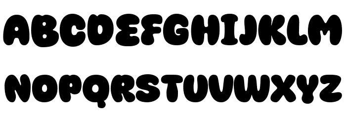 Super Easy Font LOWERCASE