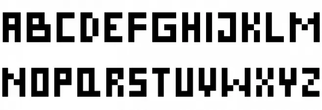 Super Effective Regular Polices MAJUSCULES