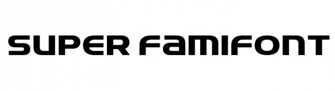 Super FamiFont  免费字体下载