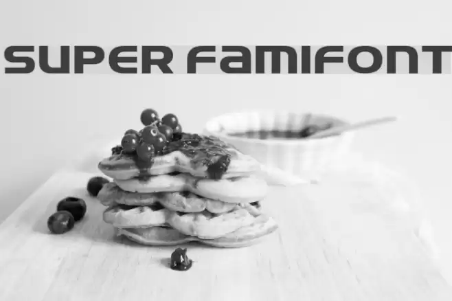 Super FamiFont Font examples