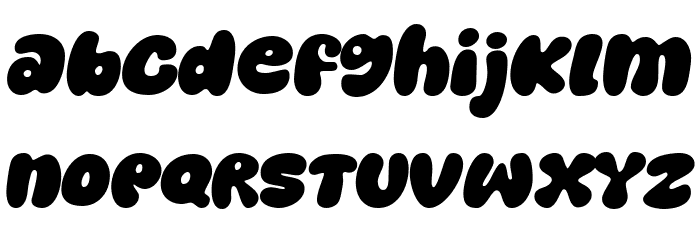 Super Feel Font Litere mici