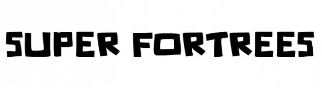 Super Fortrees  Fuentes Gratis Descargar