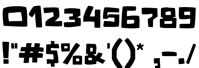 Super Fortrees Font OTHER CHARS