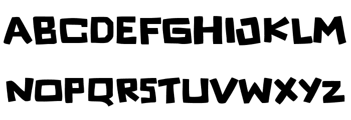 Super Fortrees Font LOWERCASE
