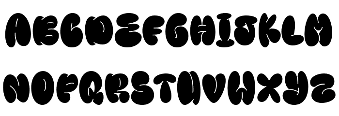 Super Fortune Font UPPERCASE