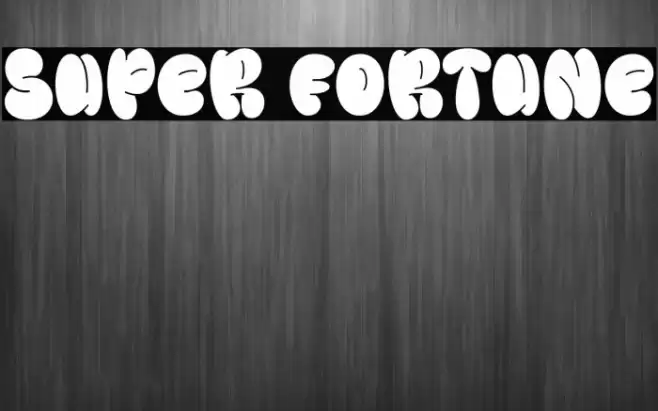 Super Fortune Font examples