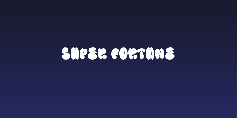 Super Fortune Social Header