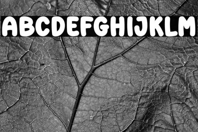 Super Fresh Font examples