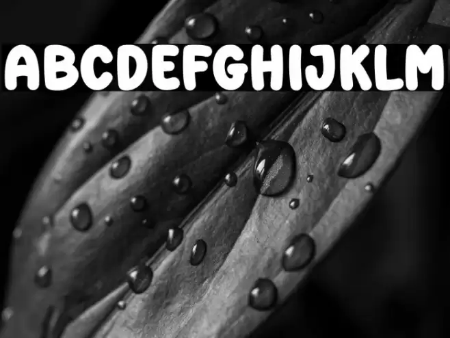 Super Fresh Font examples