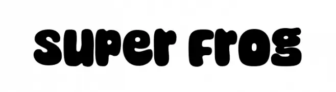 Super Frog  Frei Schriftart Herunterladen