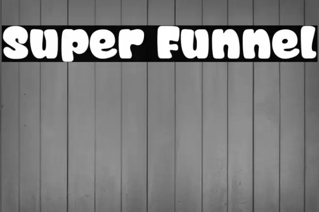 Super Funnel Font examples